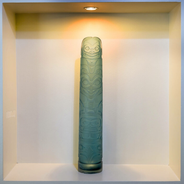 Glass Totem Pole - Preston Singletary